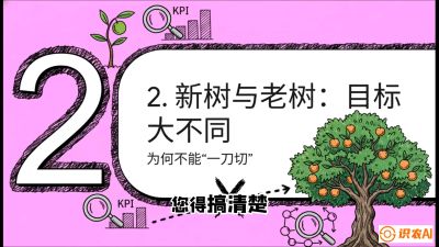 第3节：【春肥策略】开春底肥：新树&ldquo;扩版图&rdquo;，老树&ldquo;点引擎&rdquo;，课程：《柑橘底肥&ldquo;翻身账&rdquo;：从改土到高产的实战全书》