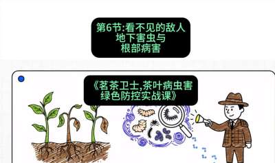 第06节：看不见的敌人&mdash;&mdash;地下害虫与根部病害，课程：《茗茶卫士&mdash;&mdash;茶叶病虫害绿色防控实战课》#识农AI