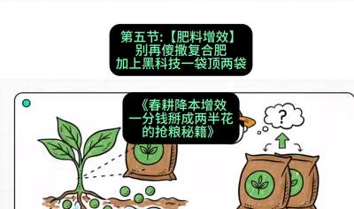 第五节：【肥料增效】别再傻撒复合肥，加上&ldquo;黑科技&rdquo;一袋顶两袋